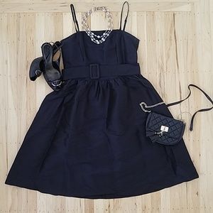 Black cocktail dress